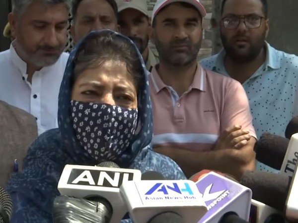 Former Jammu and Kashmir CM Mehbooba Mufti (Photo/ANI) 