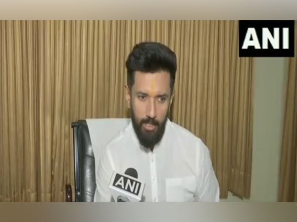 Lok Janshakti Party chief Chirag Paswan (Photo/ANI)