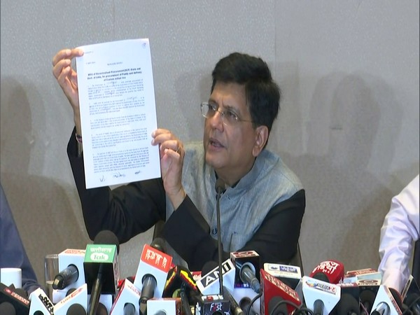 Union Minister Piyush Goyal (Photo/ANI)