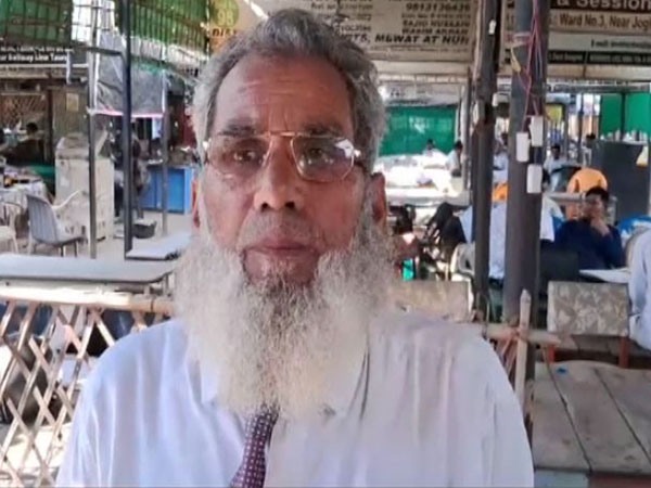 Congress MLA Mamman Khan's Advocate Mohammed Mujeeb (Image/ANI)