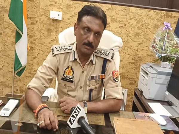 Superintendent of Police, Ballia, S Anand (Photo/ANI)