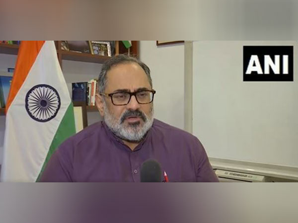 Union Minister Rajeev Chandrasekhar (Photo/ANI)