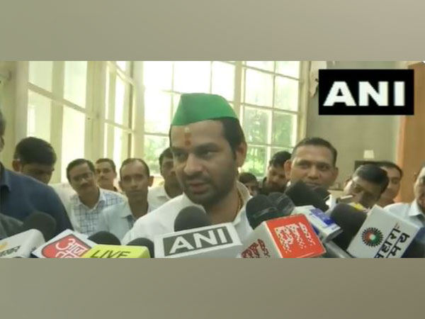 Bihar Minister Tej Pratap Yadav (Photo/ANI)