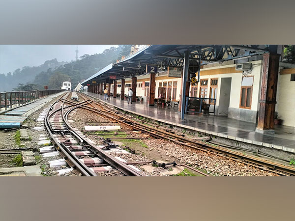 British-era Kalka-Shimla railway line (Image/ANI)
