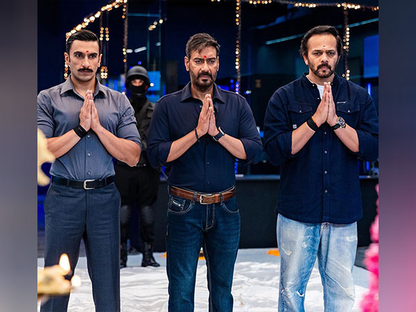 Ranveer Singh, Ajay Devgn, Rohit Shetty (Image Source: Instagram)