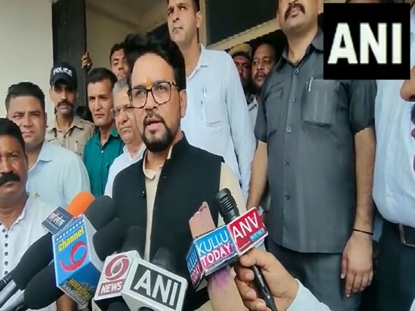 Union Minister Anurag Thakur (Photo/ANI)