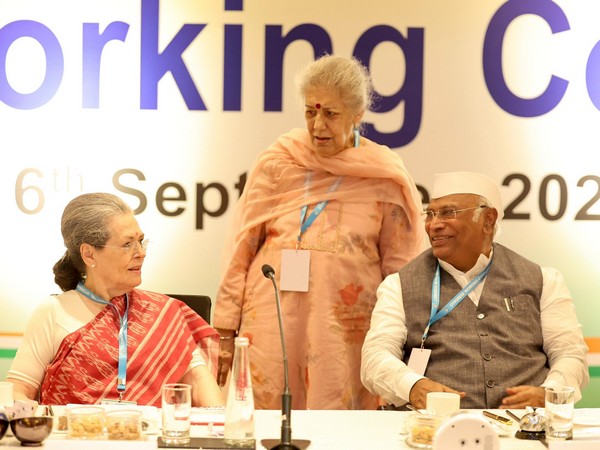 Sonia Gandhi and Congress President Mallikarjun Kharge (Photo/ANI)