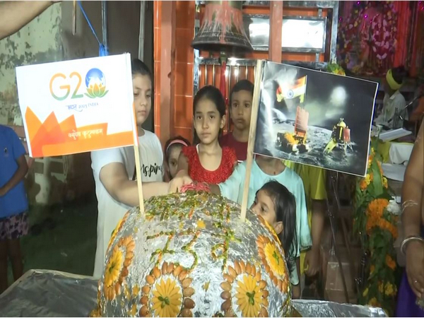 A 73-kg-laddoo was cut in Uttar Pradesh's Varanasi on Prime Minister Narendra Modi's birthday (Photo/ANI)