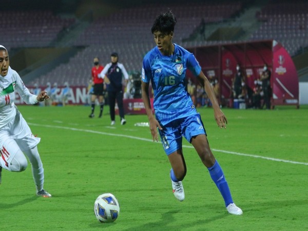 Women footballer Manisha Kalyan (Image: AIFF) 