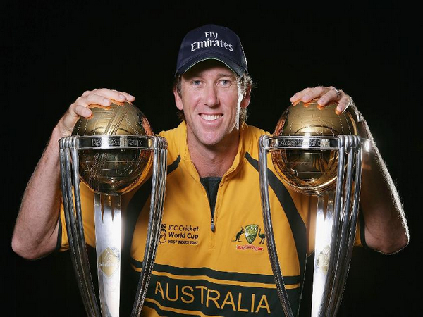 Glenn McGrath is World Cup's leading wicket-taker. (Photo- ICC)