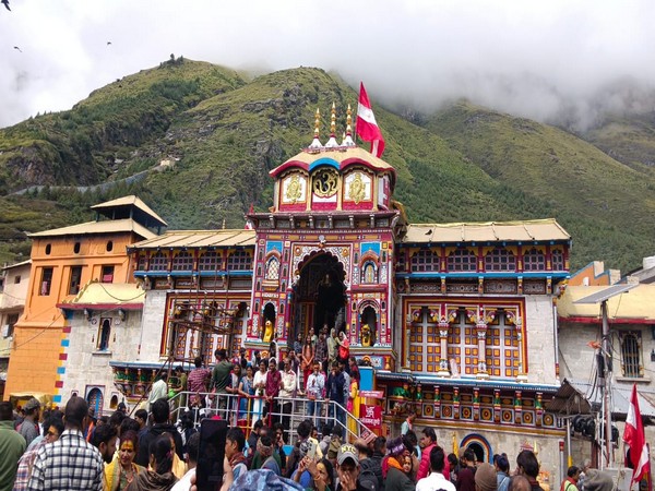 Badrinath Temple, Uttarakhand. (Photo/ANI)