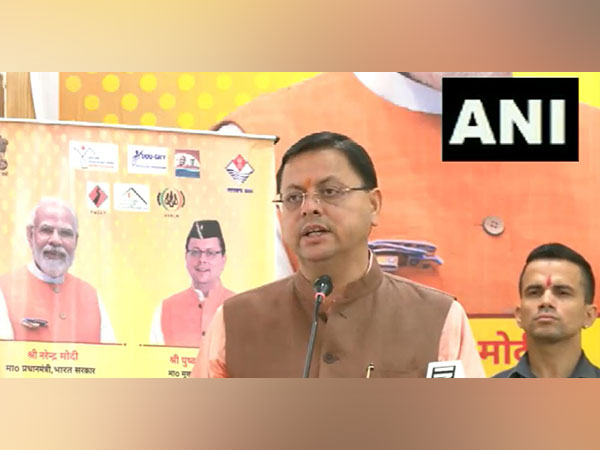 Uttarakhand Chief Minister Pushkar Singh Dhami (Photo/ANI)