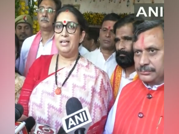Union Minister Smriti Irani (Photo/ANI) 