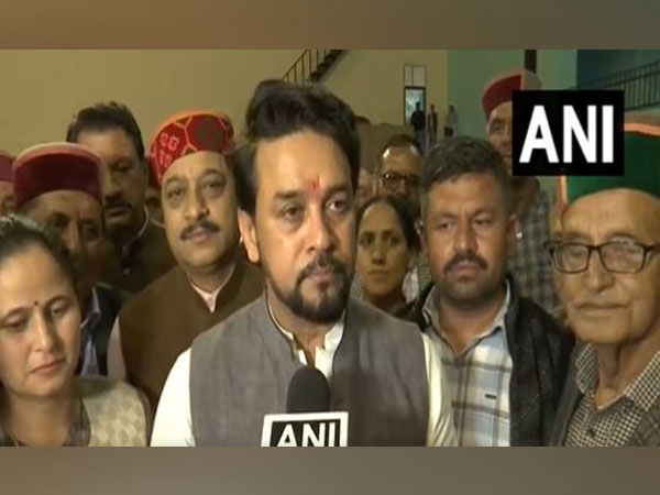 Union Minister Anurag Thakur (Photo/ANI)