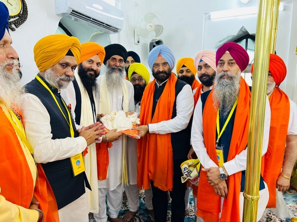 Prayers offered at Kartarpur Sahib Gurudwara in Pakistan on PM Modi's birthday. (Photo/ANI)