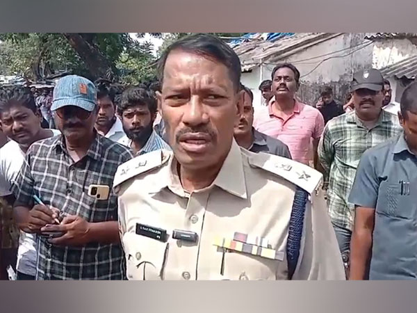 West Godavari SP, Prakash (Photo/ANI)