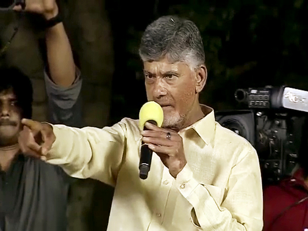 Former Andhra Pradesh Chief Minister N Chandrababu Naidu (File Photo/ANI)