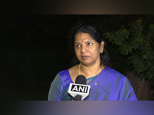 DMK MP Kanimozhi Karunanidhi (Photo/ANI)