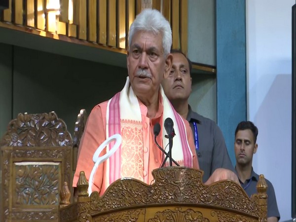 Jammu and Kashmir LG Manoj Sinha (Photo/ANI)
