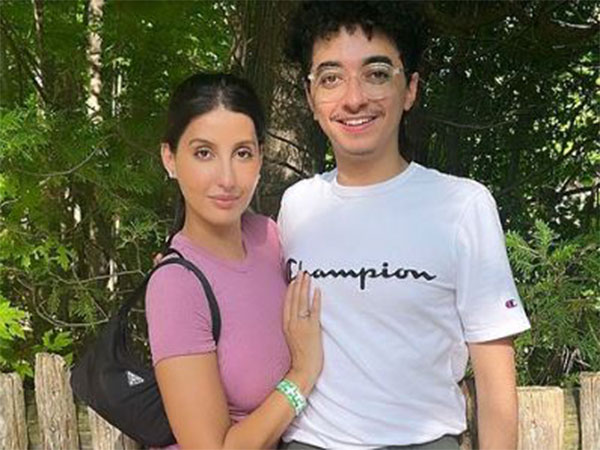 Nora Fatehi with her brother (Image source: Instagram)