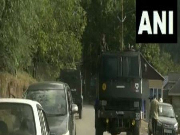 Search operation underway against terrorists in Anantnag (Photo/ANI)