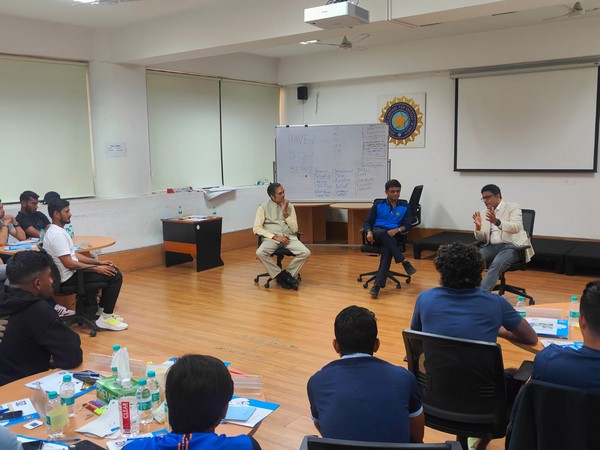 Visual of the workshop (Photo: Twitter/BCCI)