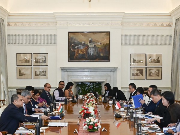 17th India-Singapore Foreign Office Consultations held in New Delhi. (Photo: X//MEA)