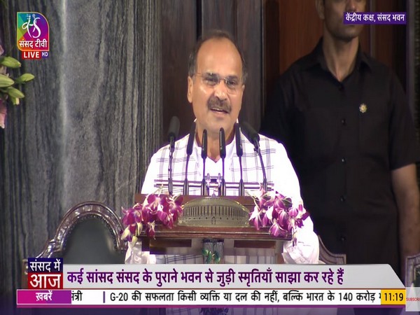 Leader of Oppostion Adhir Ranjan Chowdhary (Photo/Sansad TV)