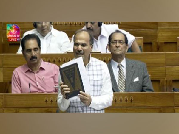 Congress leader Adhir Ranjan Chowdhury (Photo/Sansad TV)
