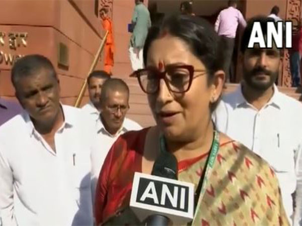 Union Minister Smriti Irani (Photo/ANI)