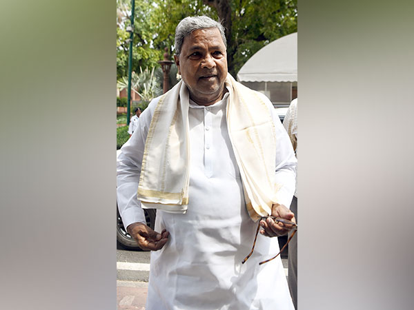 Karnataka Chief Minister Siddaramiah (File photo/ANI)