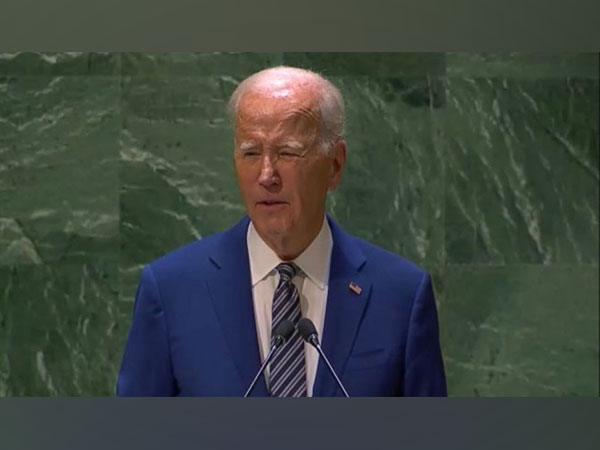 US President Joe Biden addresses UNGA 2023. (Photo: UN TV)