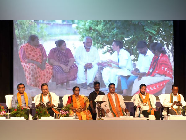 Tripura Chief Minister Manik Saha launching MSSSKA 5.0 (Photo/ANI)