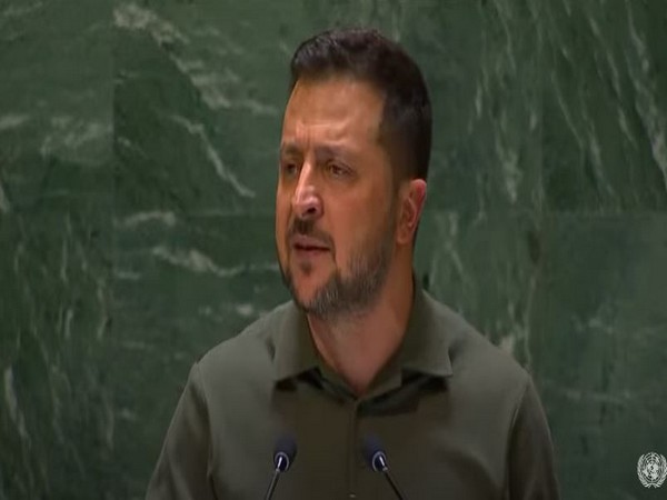 Ukrainian President Volodymyr Zelenskyy in New York (Photo Credits: Youtube/Screengrab from United Nations)