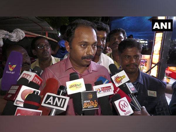 Jayarama Pandian, Food Safety Officer, Madurai. (Photo/ANI)