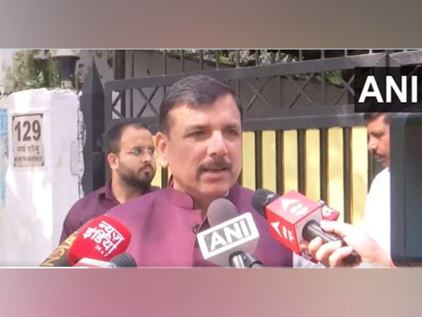 AAP MP Sanjay Singh. (Photo/ANI)