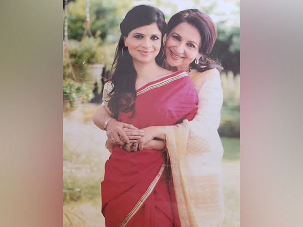 Saba Pataudi with Sharmila Tagore (Image source: Instagram)