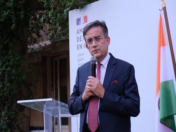 French envoy Thierry Mathou at French Embassy (Photo: X @FranceinIndia)