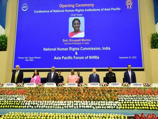 President Murmu inaugurates the two-day conference of the NHRIs (Picture: NHRC)