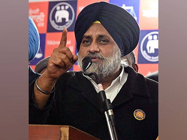 SAD president Sukhbir Singh Badal (File Photo/ANI)