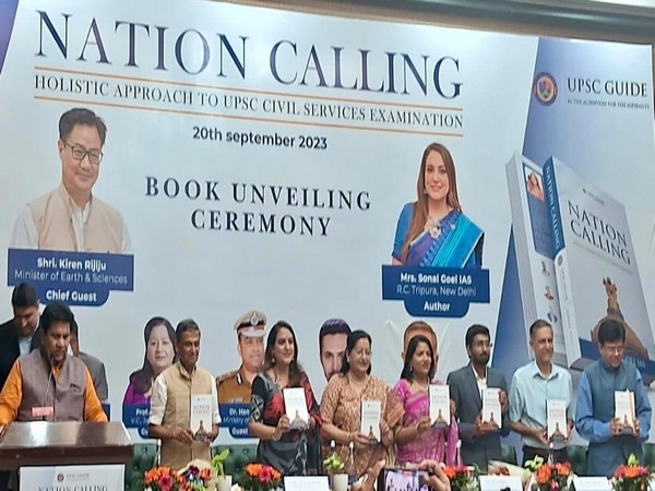 IAS officer Sonal Goel at her book launch (Photo/ANI)