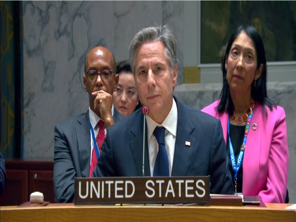 US State Secretary Antony Blinken at UNSC Session (Photo/ANI)