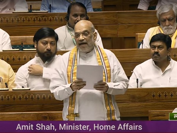 Union Home Minister Amit Shah (Photo Credit/Sansad TV)