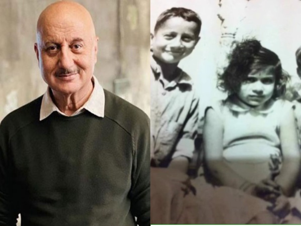 Anupam Kher, Childhood picture of Anupam Kher (Image source: Instagram)