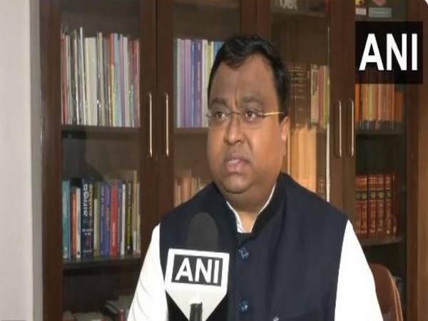 BJD MP Sasmit Patra (Photo/ANI)