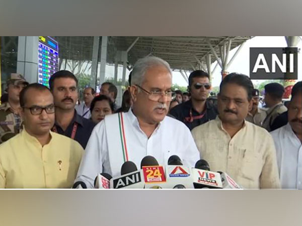 Chhattisgarh Chief Bhupesh Baghel (Photo/ANI)