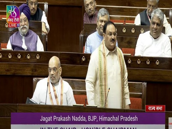 BJP president JP Nadda (Photo/Sansad TV)