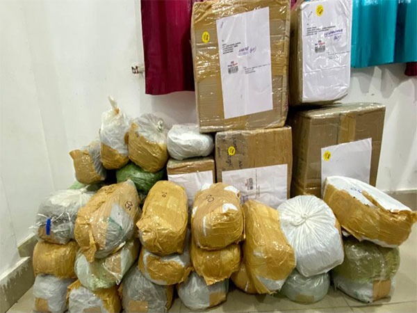 Recovered Ganja (Photo / NCB Indore)