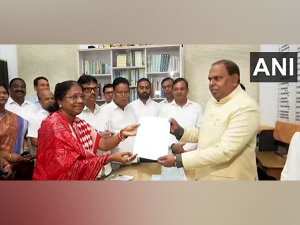 BJD leader Pramila Mallik files her nomination for Odisha Assembly Speaker (Photo/ANI)