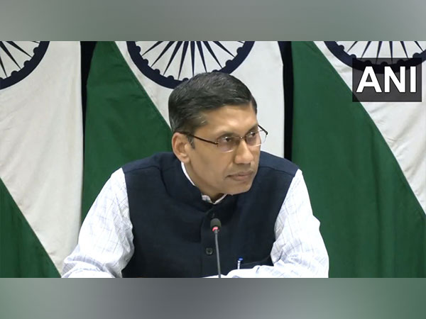 Official spokesperson of MEA, Arindam Bagchi. (Photo: ANI)